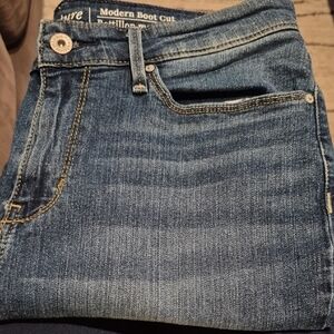 LEVI'S Modern Boot Cut Blue Jeans Size 12 31